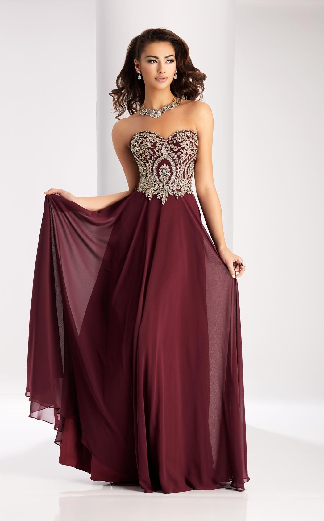 ▷ TOP 15 de los mejores Vestidos de Noche color Vino 💋 2023