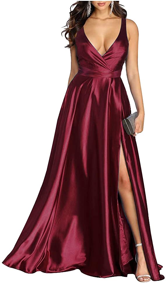 como combinar un vestido color vino 2021