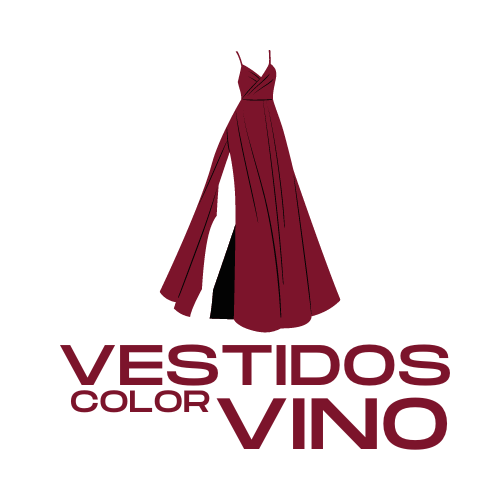 vestidos color vino logo oficial