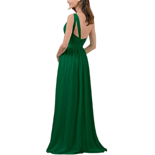 vestidos de fiesta verde esmeralda